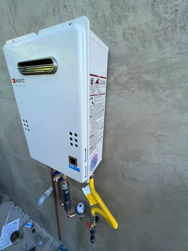 Tankless water heater installation for Scio homes